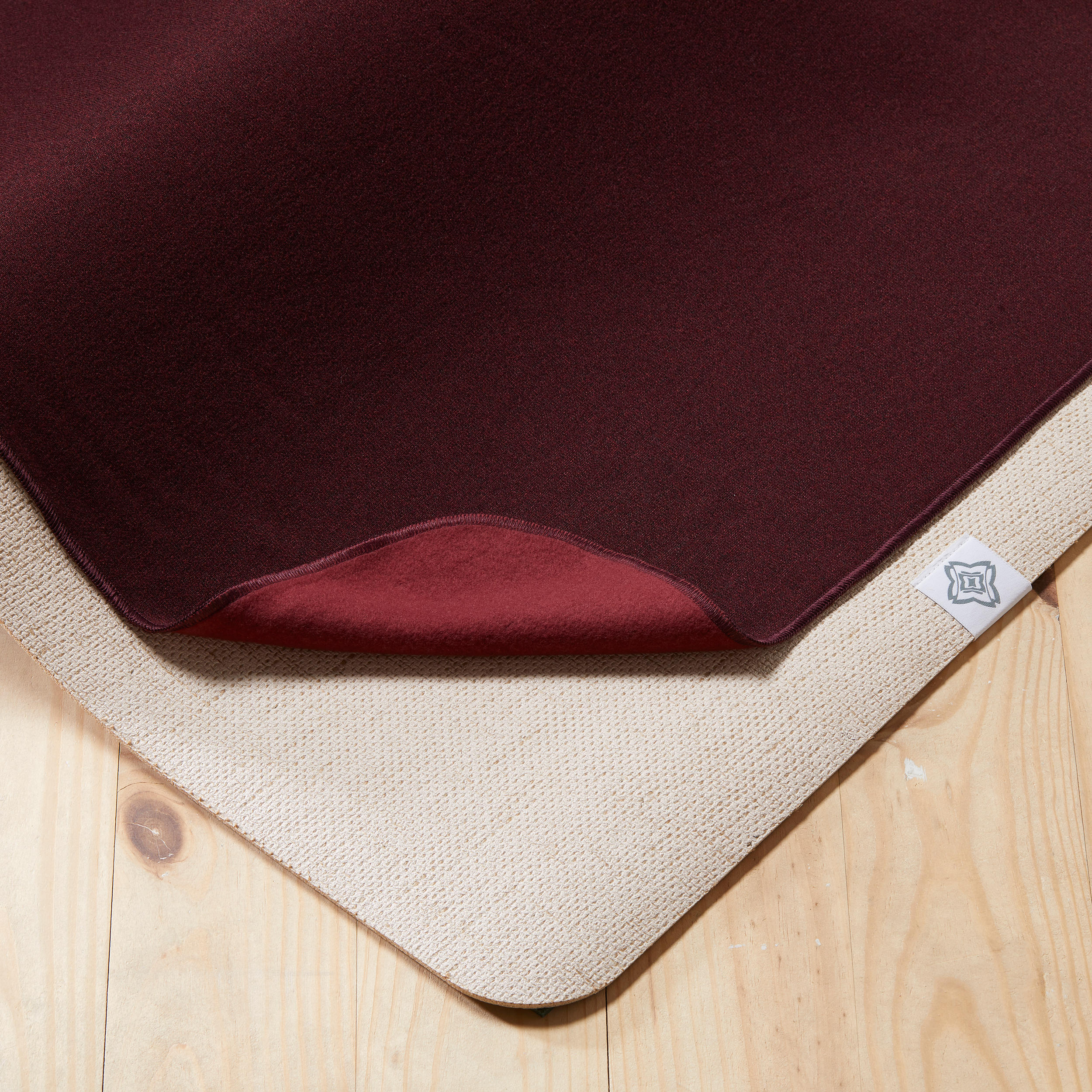 Coperta yoga bordeaux 180x80cm 3/5