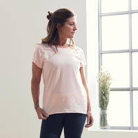 Women's Eco-Friendly Gentle Yoga T-Shirt - Pink