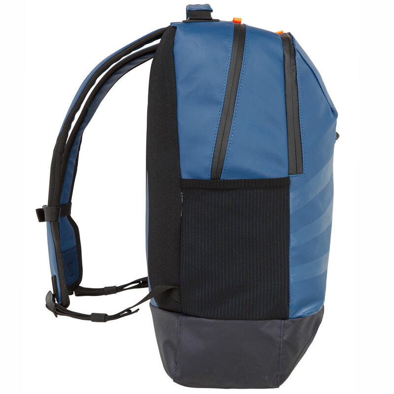 Mochila impermeable perlante náutica 25 litros azul marino