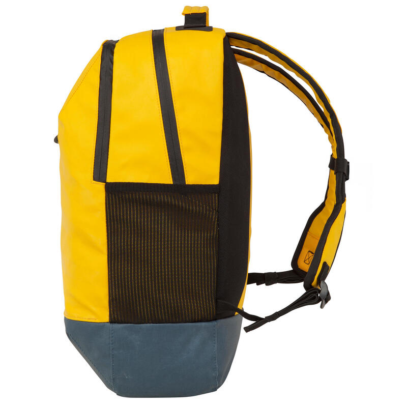 Rucksack 25 Liter wasserabweisend gelb