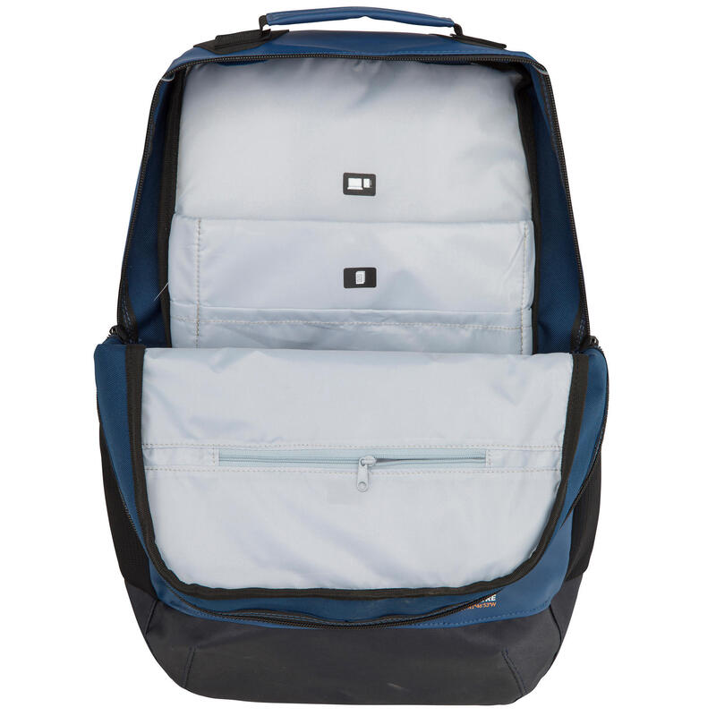 Waterafstotende rugzak voor zeilen 25 liter marineblauw