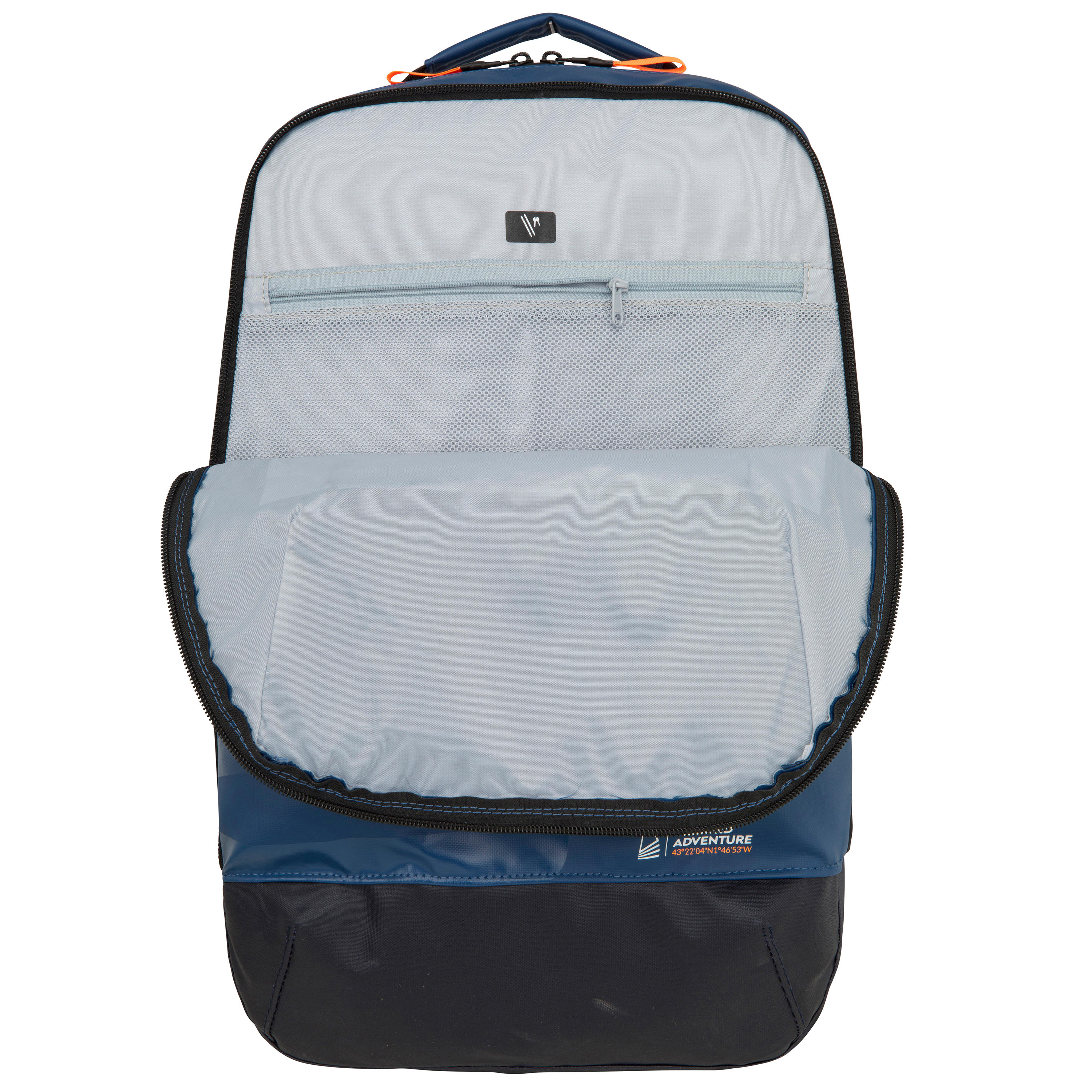 Maleta hidrófugo 25 Litros Azul oscuro - Decathlon