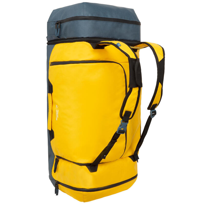 Wasserabweisende Tasche 90 L gelb