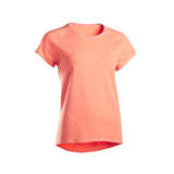 Women's Gentle Yoga T-Shirt - Coral