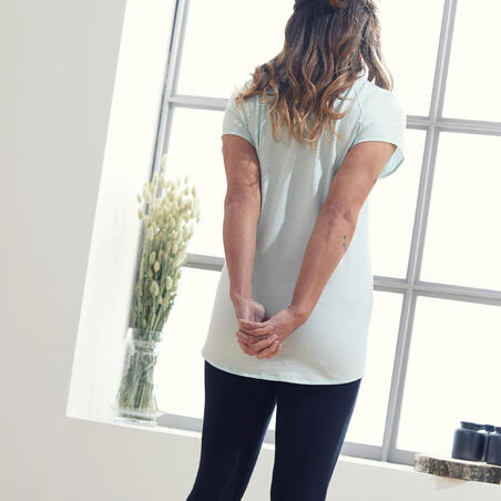 Gentle Yoga Organic-Cotton T-Shirt – Women