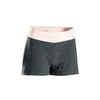 Shorts Yoga Damen Baumwolle Ecodesign - grau