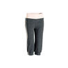 Women's Eco-Friendly Gentle Yoga Cropped Bottoms - Grey/Pink