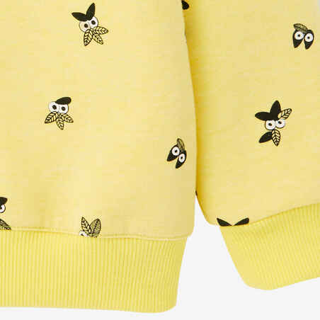 Kids' Baby Gym Sweatshirt Decatoons - Yellow Print