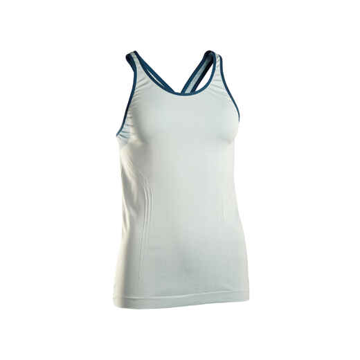 
      Women's Seamless Dynamic Yoga Tank Top - Green
  