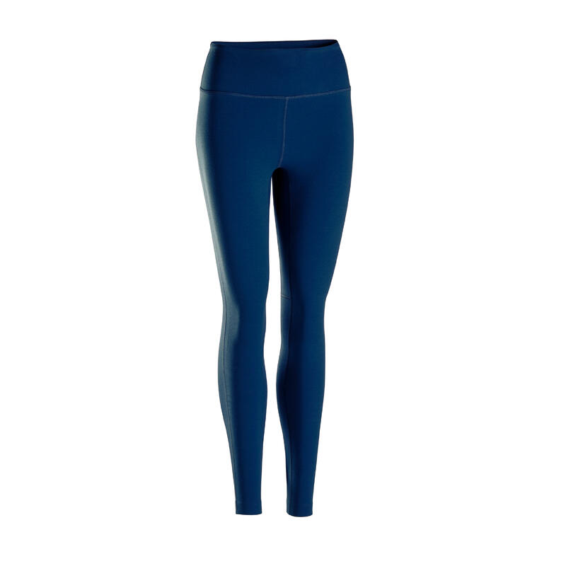 LEGGING TECH YOGA DOUX ECO-CONCU FEMME BLEU CANARD