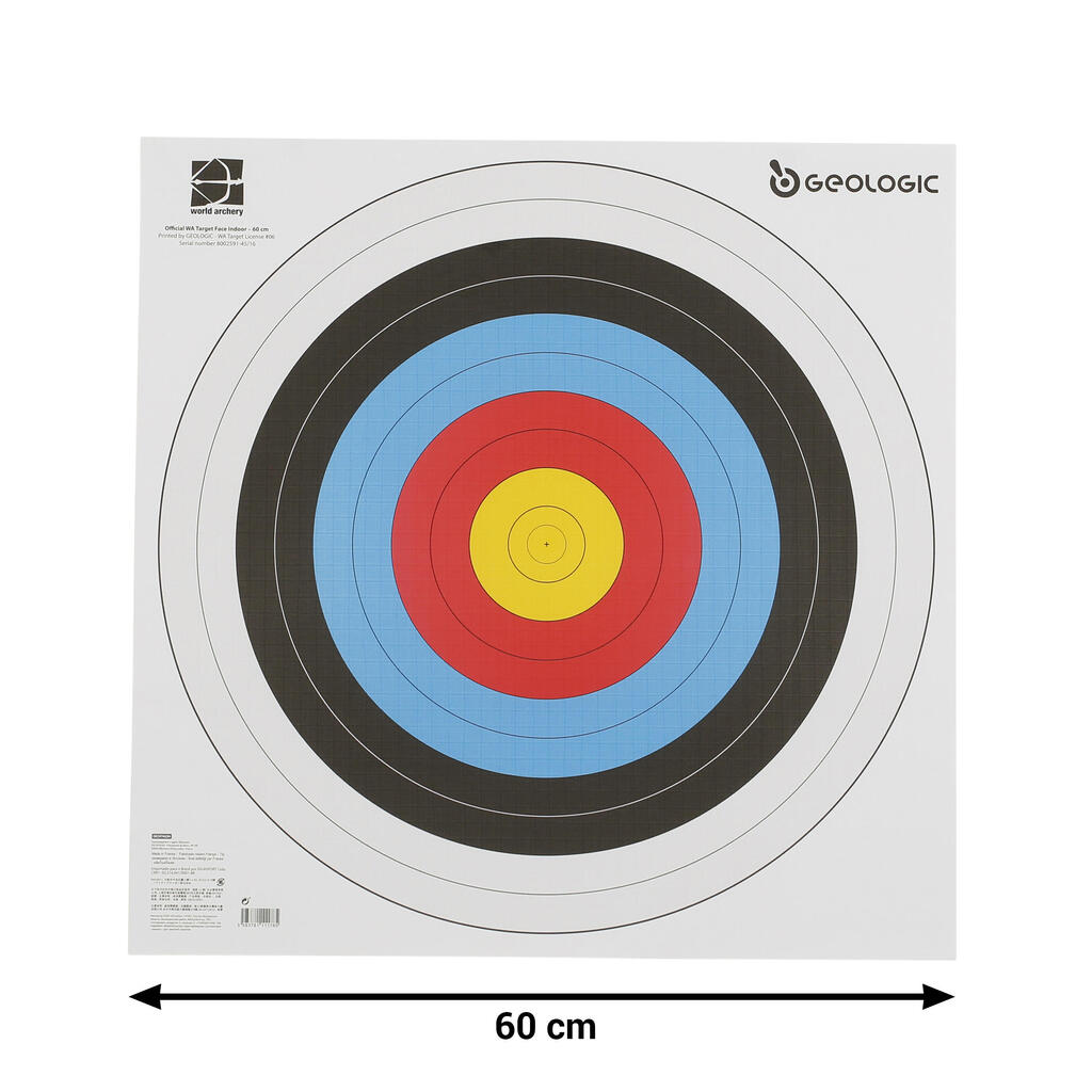 5 МИШЕНИ ЗА СТРЕЛБА С ЛЪК 60X60