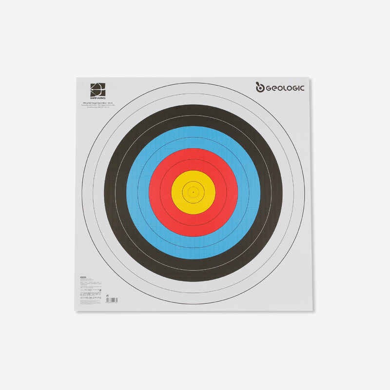 5 Scheibenauflagen Bogensport 60 × 60 cm