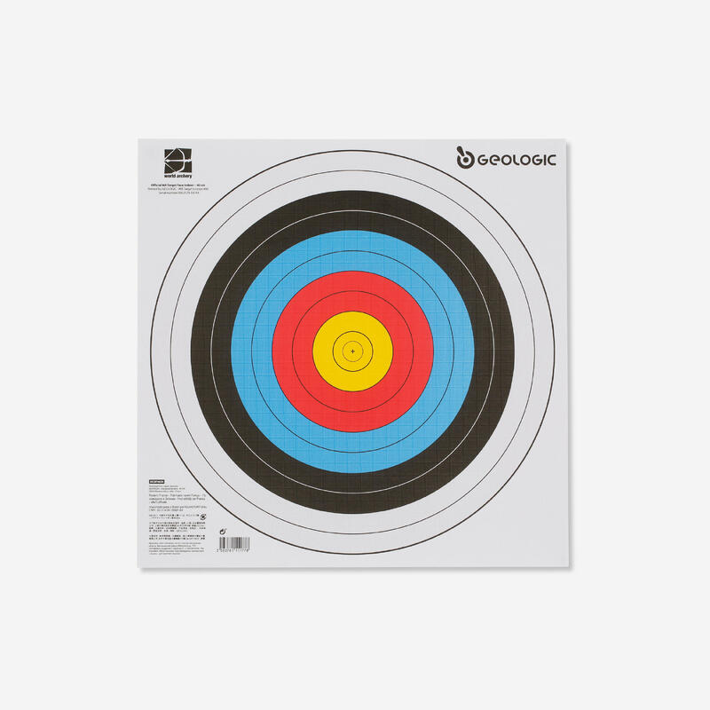 

5 МИШЕНЕЙ ДЛЯ СТРЕЛЬБЫ ИЗ ЛУКА 40X40 СМ, 305094