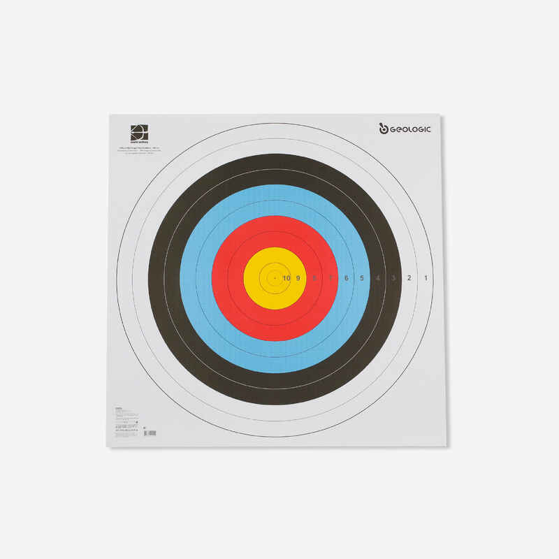 5 Archery Target Faces 80x80 cm