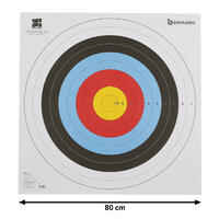 5 Archery Target Faces 80x80 cm