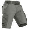 Men's Travel Trekking Cargo Shorts - TRAVEL 100 - Khaki