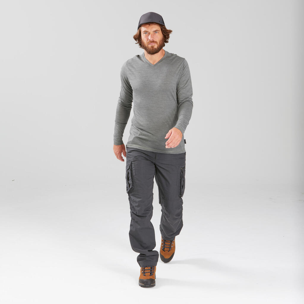 Men's Trekking Trousers - Grey