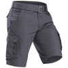 Short cargo de trekking de viaje gris para hombre Travel 500