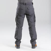 Pantalon cargo de trek voyage - TRAVEL 100 gris Homme - Decathlon