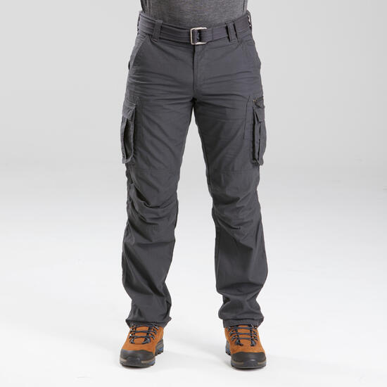 Cargohose Herren Backpacking - Travel 500 braun
