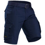 Men Travel Cargo Shorts TRAVEL 100 Blue