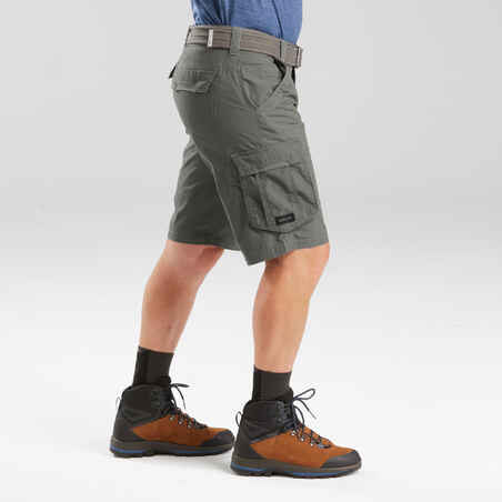 Men's Travel Trekking Cargo Trousers - TRAVEL 100