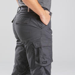 Pantalón Cargo Trekking Viaje Travel 100 Hombre FORCLAZ | Decathlon