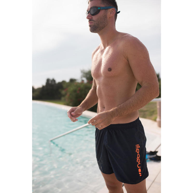 Maillot De Bain Homme Natation Pour Piscine Short De Bain Homme De Sports Noir Achat Vente Maillot De Bain Cdiscount