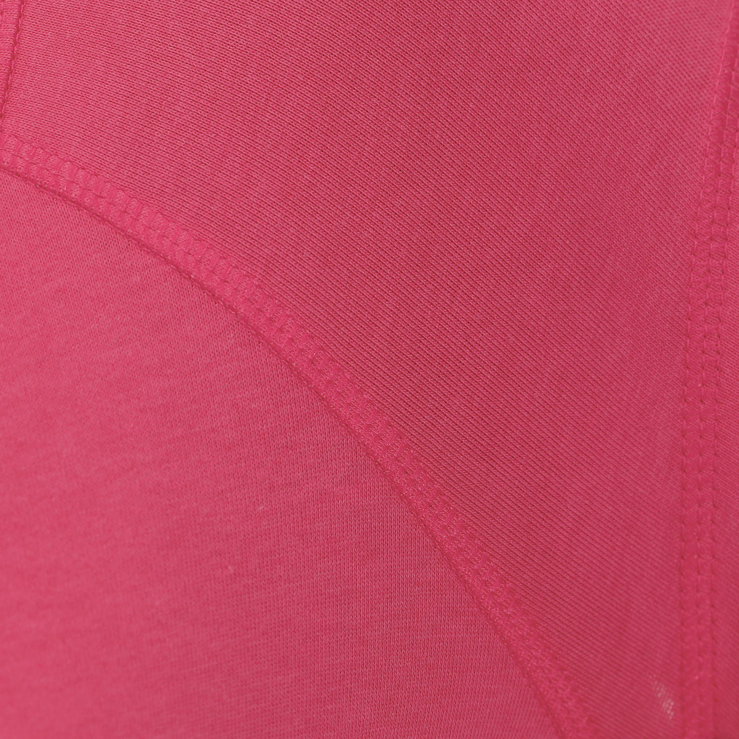 Women's Short-Sleeved Slim-Fit Gym & Pilates T-Shirt - Bright Pink 8/12