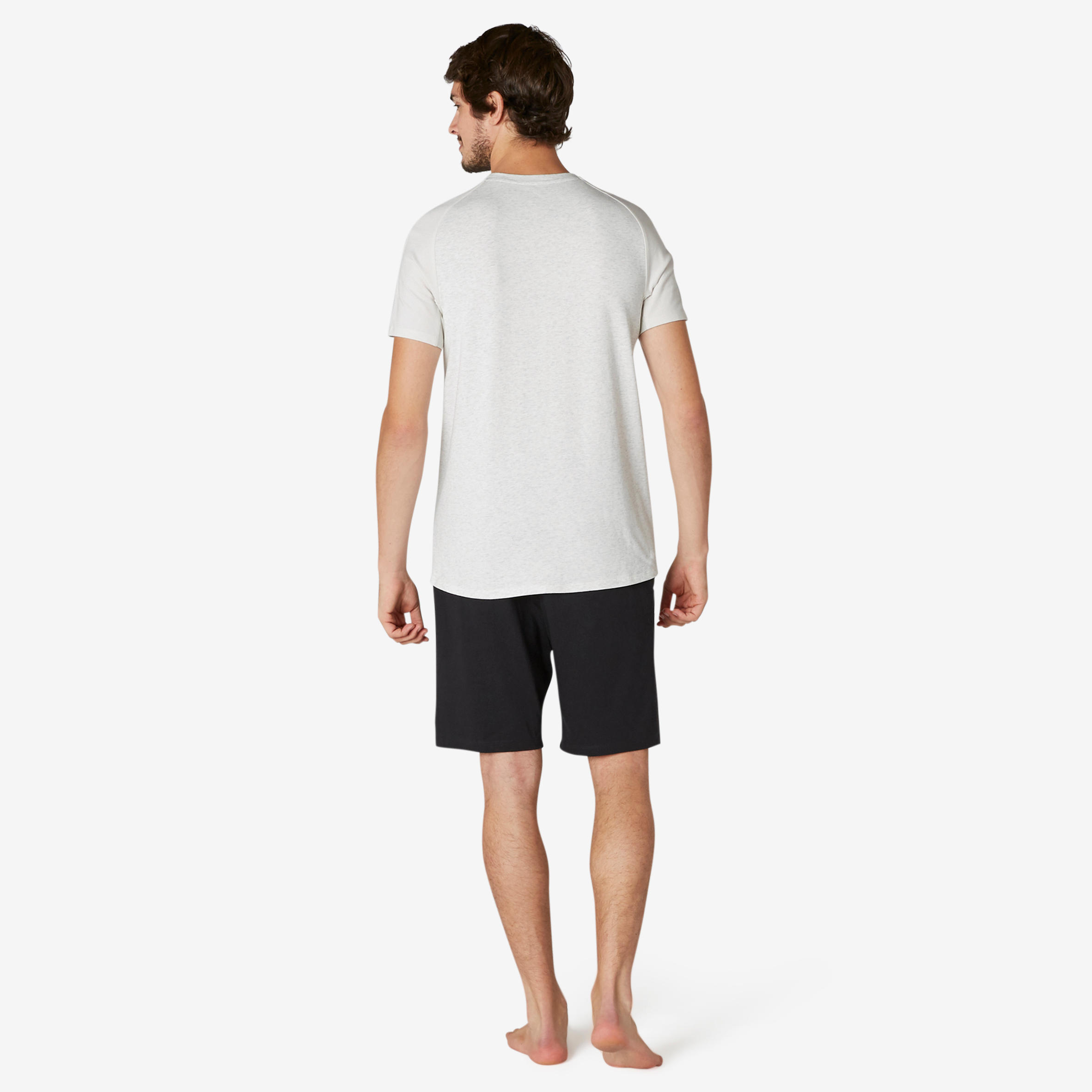 Men's T-Shirt 520 - Mottled Beige 4/9