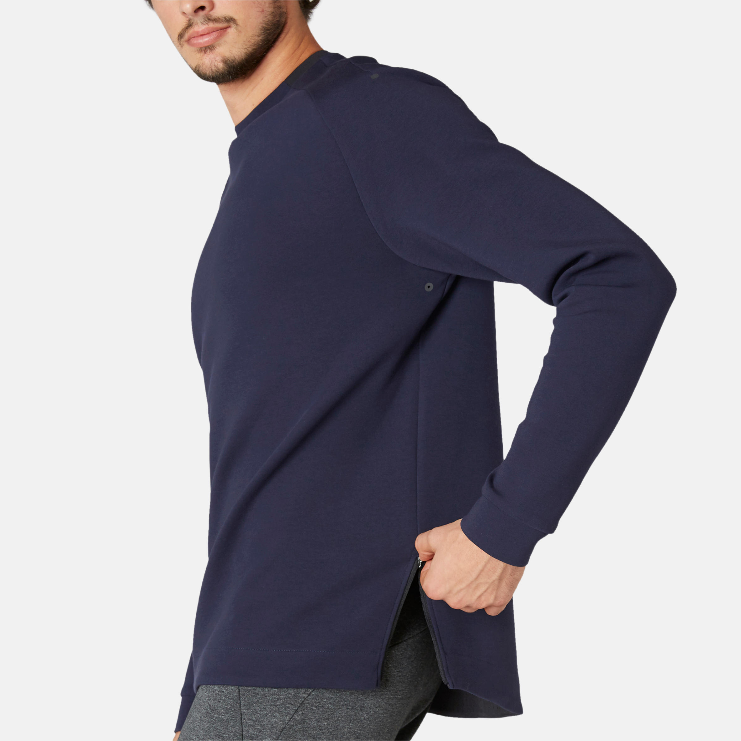 Men's Spacer Training Sweatshirt 540 - Navy Blue 6/8