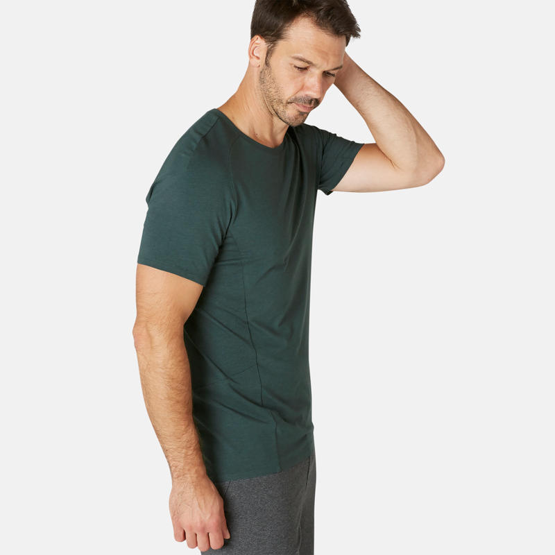 T-Shirt Slim 900 Homme Vert Foncé