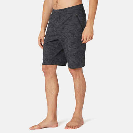 Short Fitness Homme - 500 gris carbone