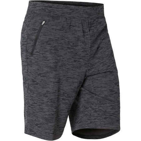 Men's Fitness Shorts 500 - Carbon Grey