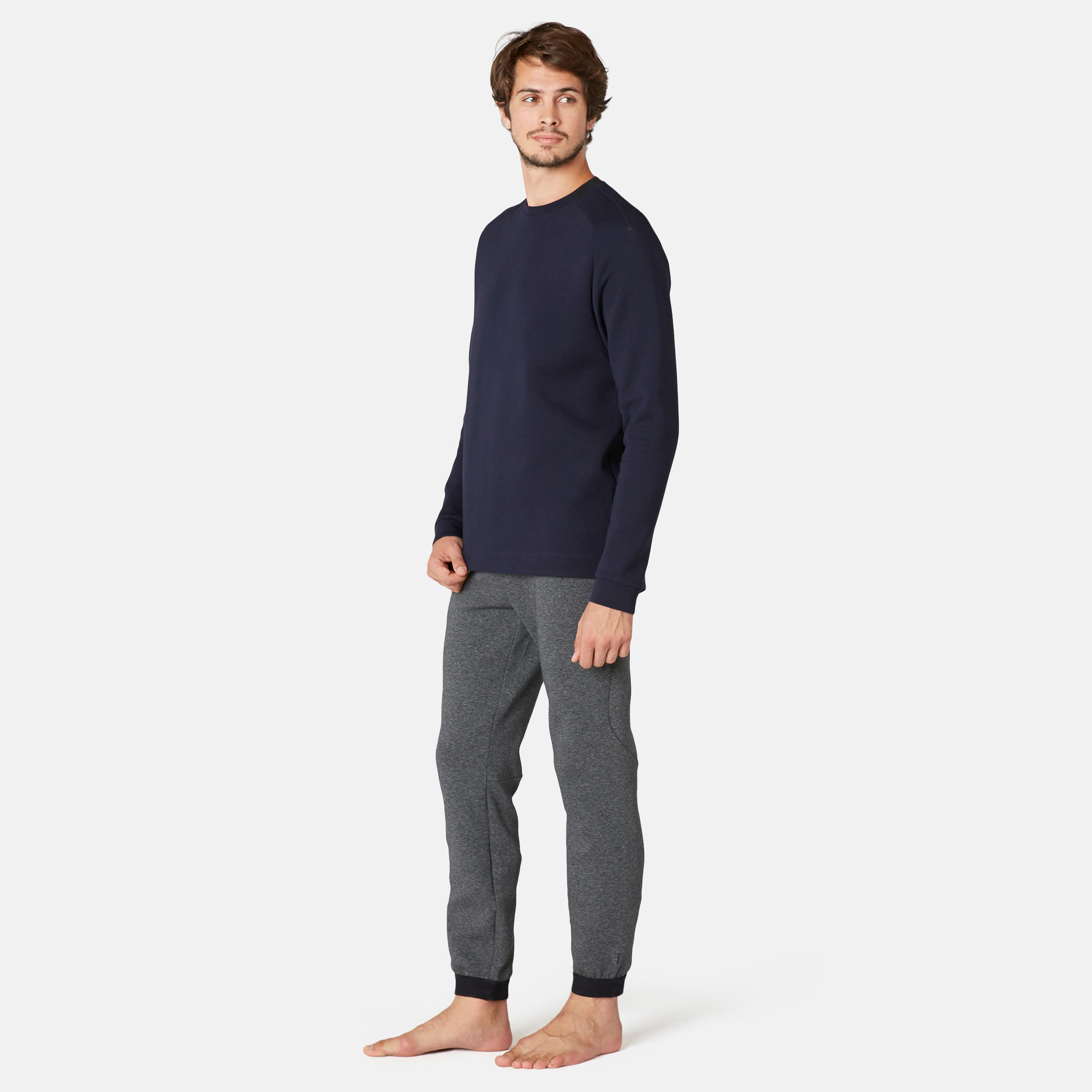 Men's Spacer Training Sweatshirt 540 - Navy Blue 3/8