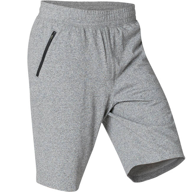 Men's Grey Slim Fit Performance Short