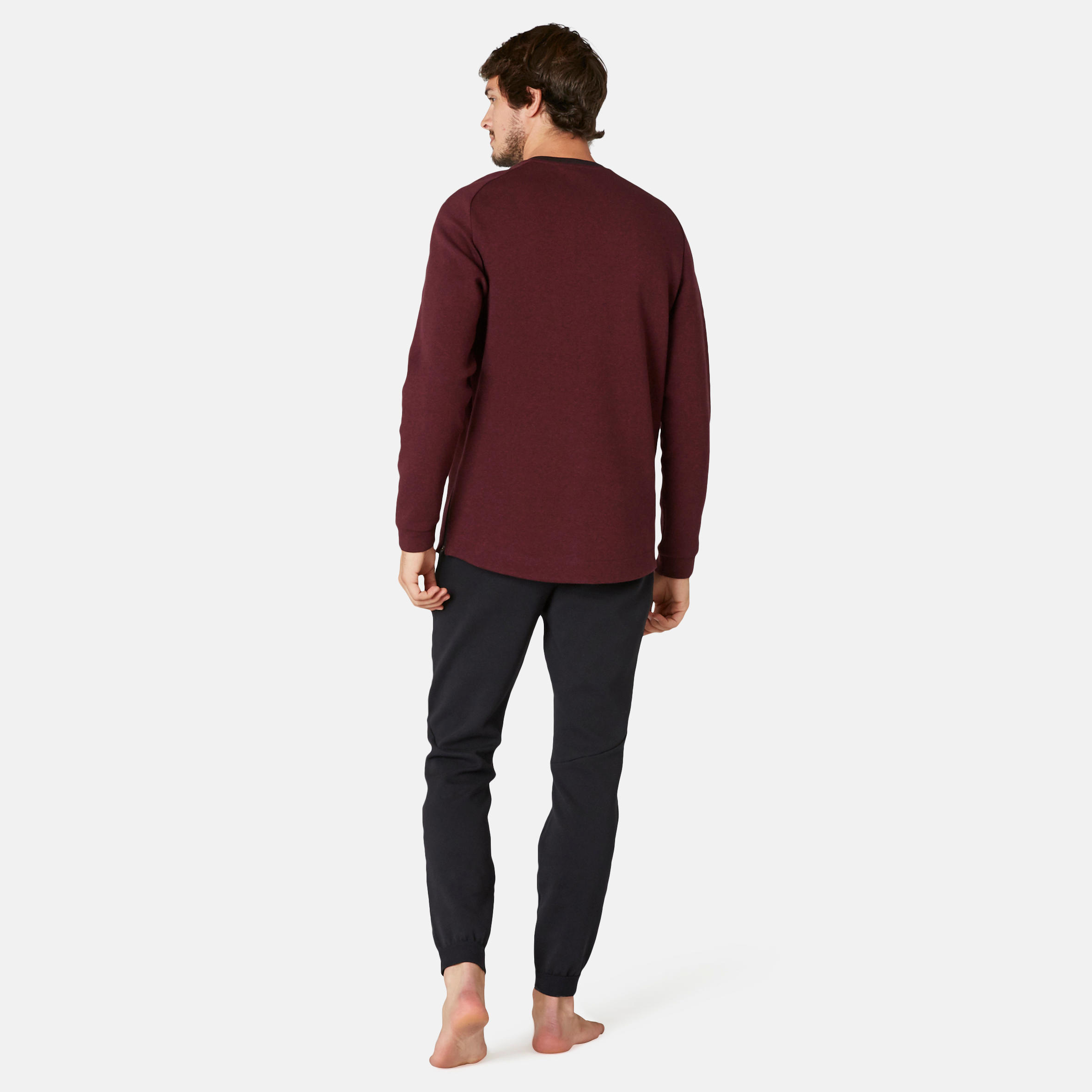 Men's Spacer Training Sweatshirt 540 - Burgundy 4/8