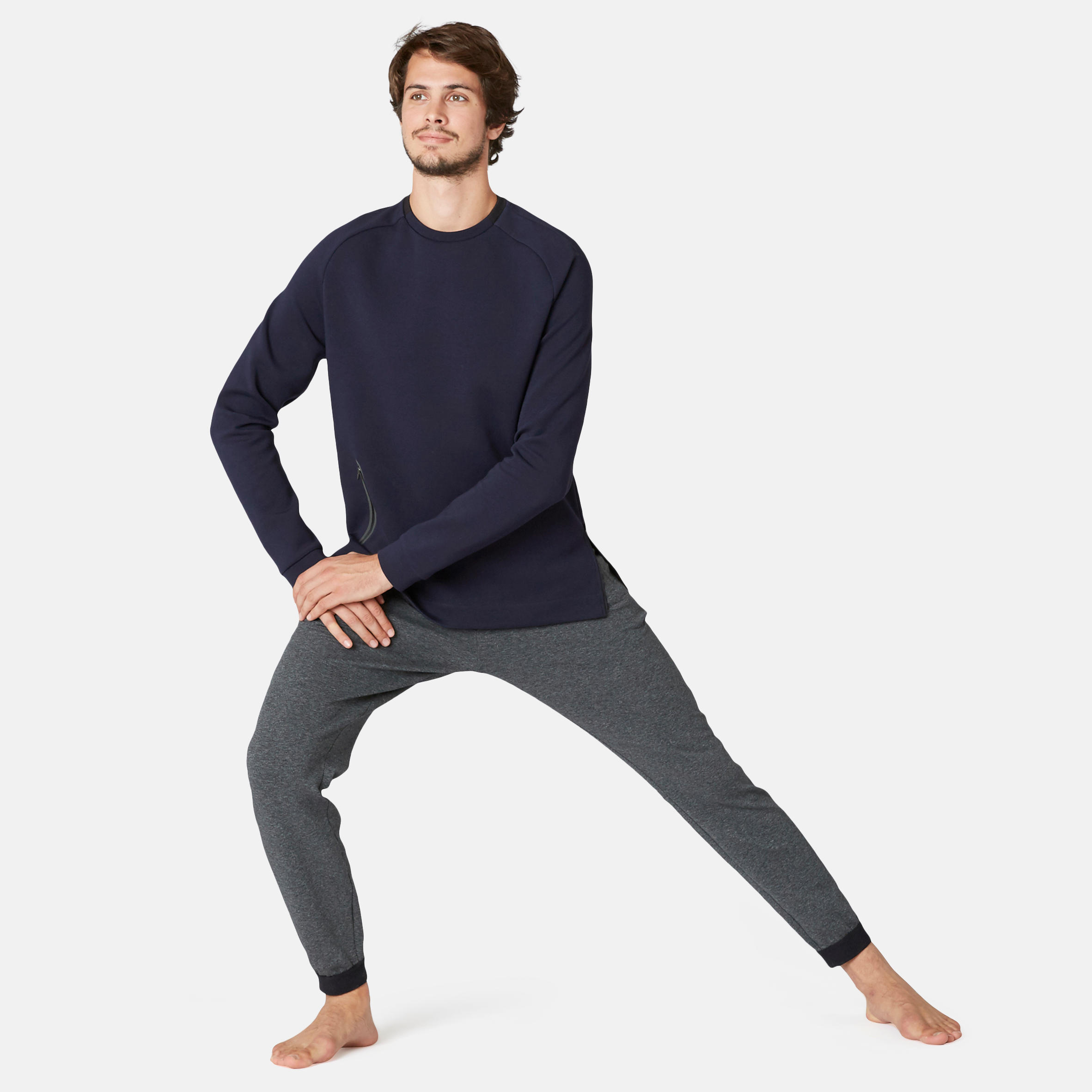 Men's Spacer Training Sweatshirt 540 - Navy Blue 2/8