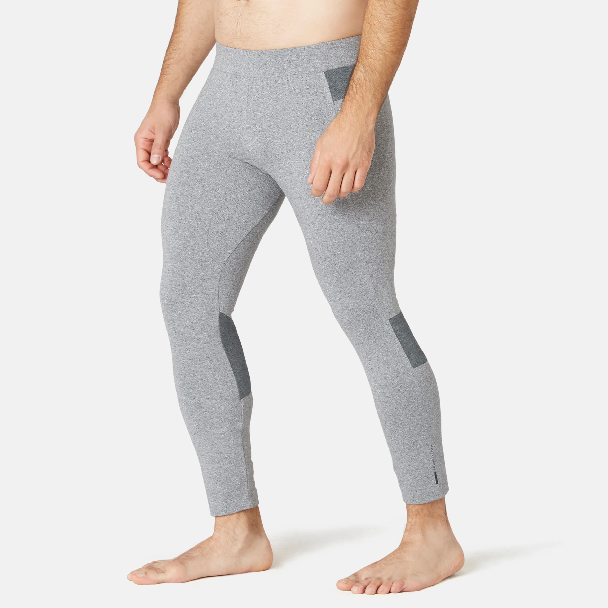 Men's Leggings 900 - Light Grey - Decathlon
