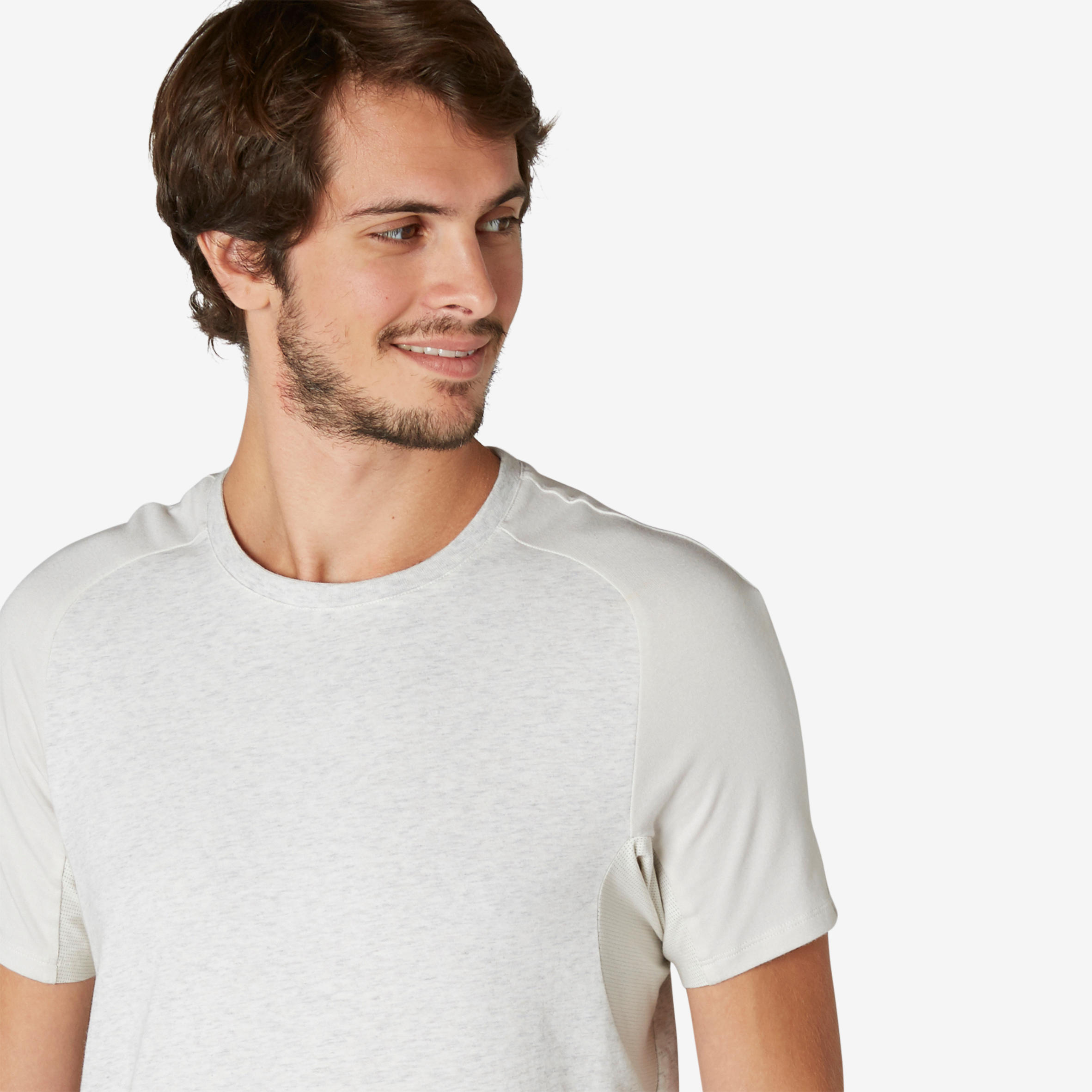 Men's T-Shirt 520 - Mottled Beige 5/9
