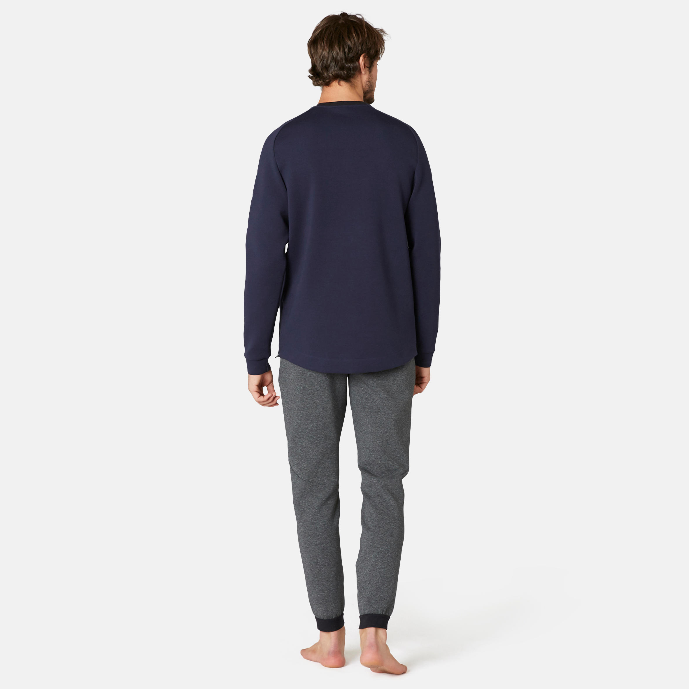 Men's Spacer Training Sweatshirt 540 - Navy Blue 4/8