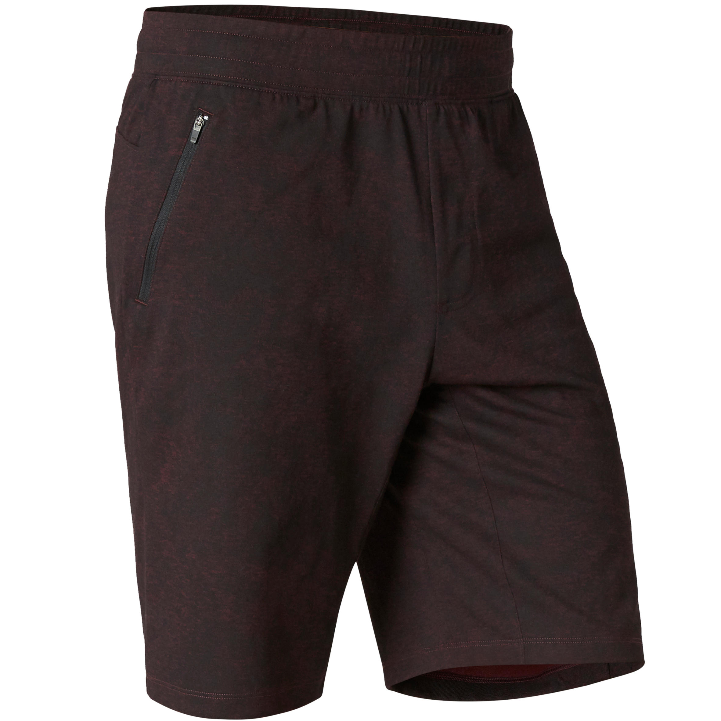 Men's Long Sport Shorts 520 - Burgundy Pattern 9/9
