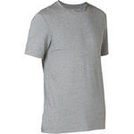 Men's Slim T-Shirt 500 - Grey Marl