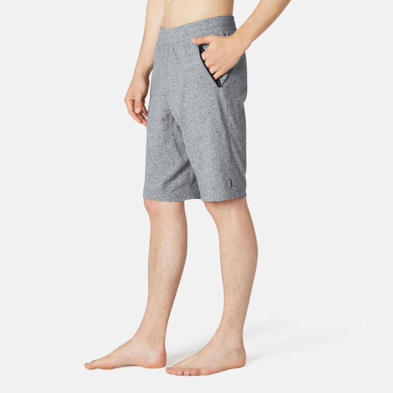 Men's Long Sport Slim-Fit Shorts 520 - Grey