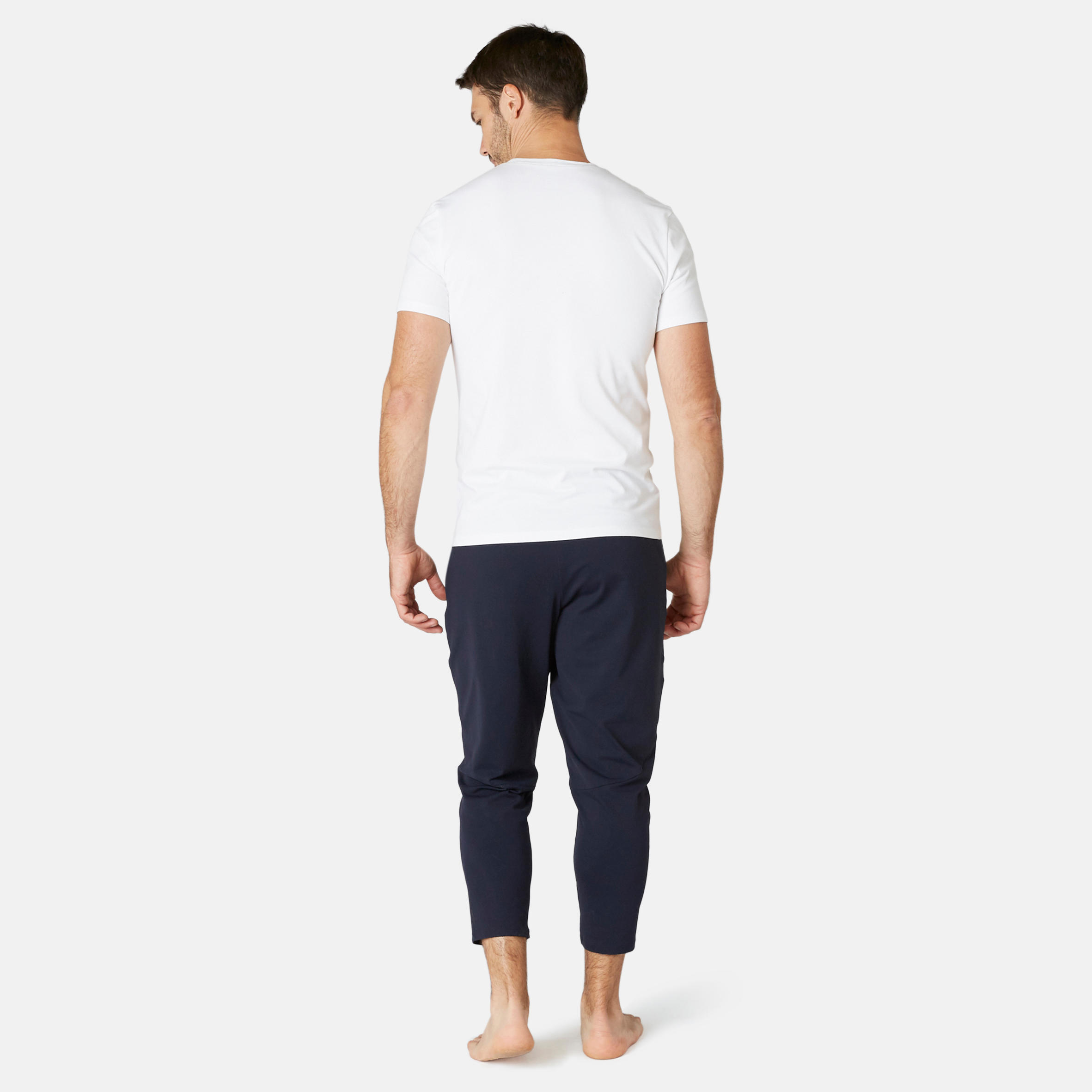 Men's Slim 7/8 Training Bottoms 560 - Dark Blue 4/7