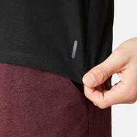 גופייתי כושר ופילאטיס לגברים בגזרה רגילה - שחור