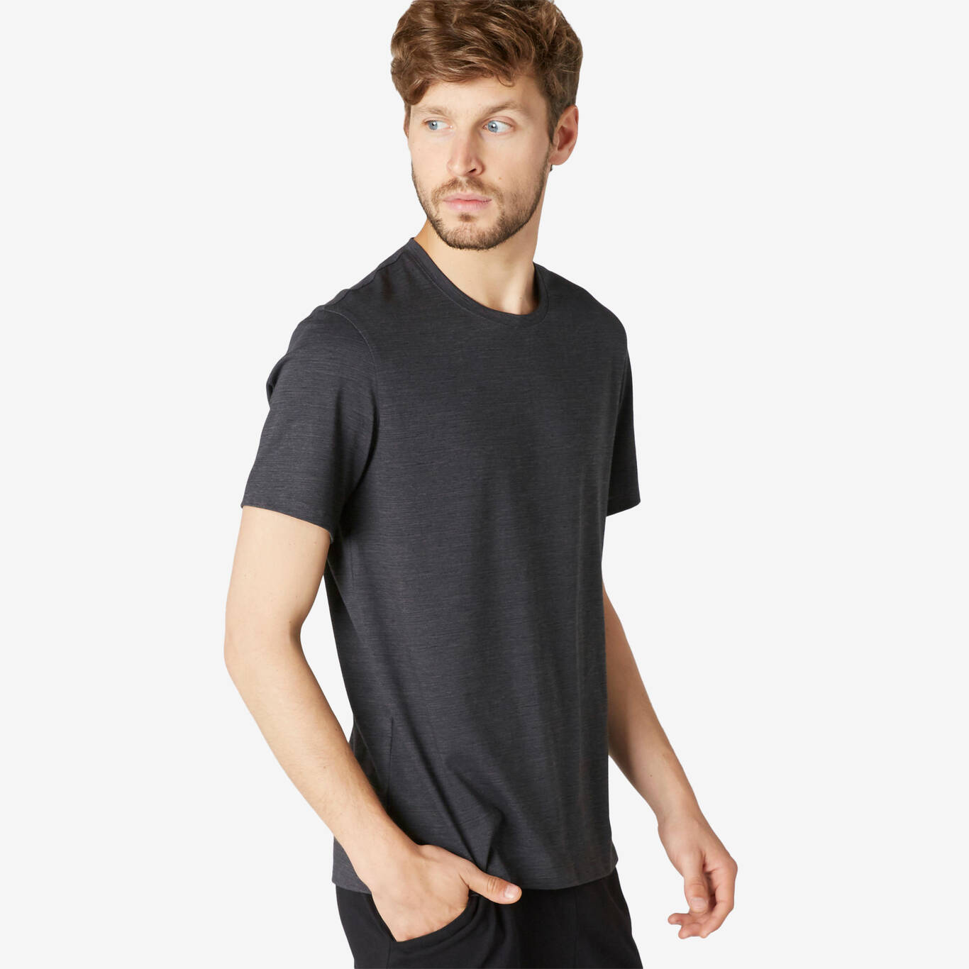 Stretch Cotton Fitness T-Shirt