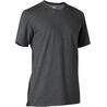 Men's Gym & Pilates T-Shirt 500 - Grey