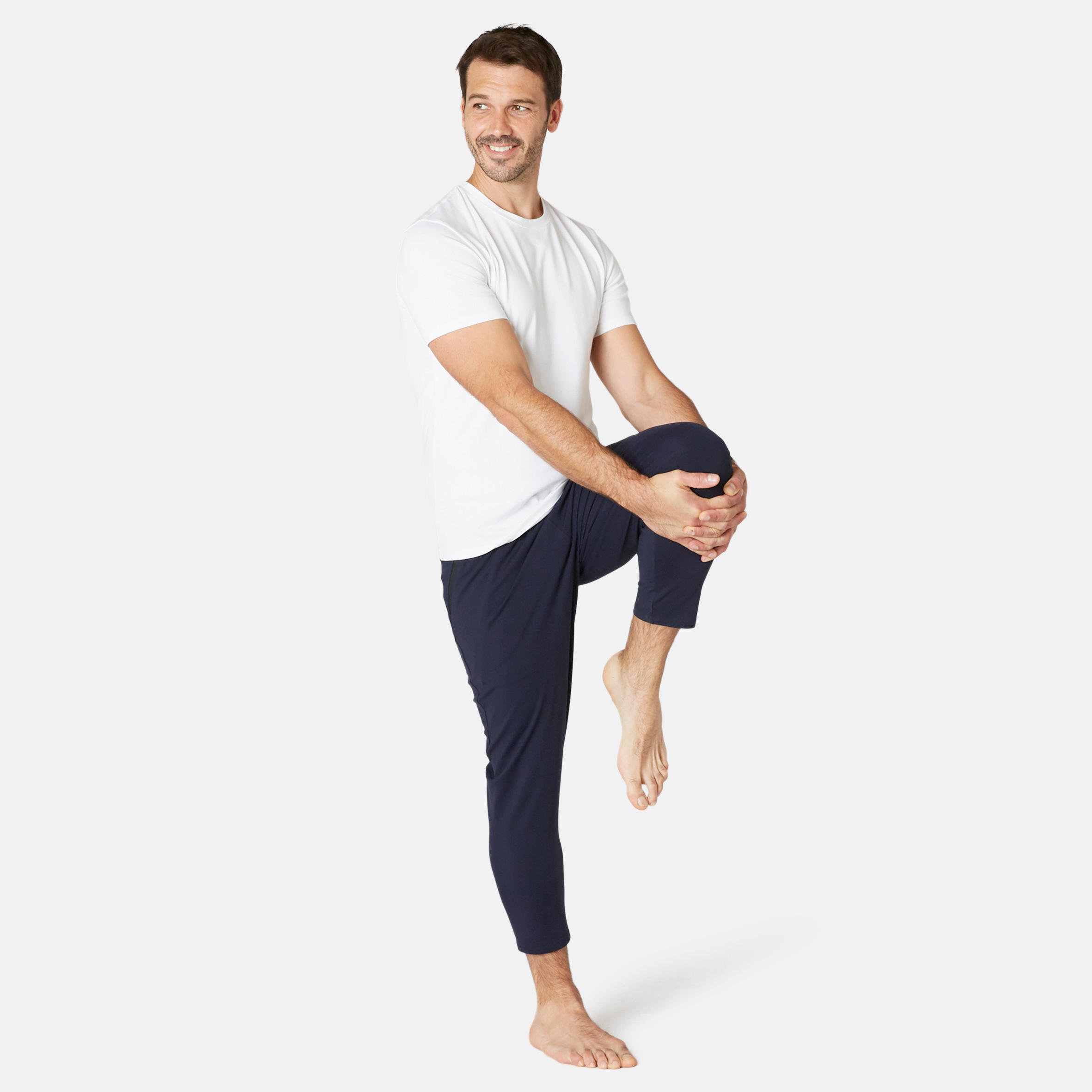Men's Slim 7/8 Training Bottoms 560 - Dark Blue 2/7
