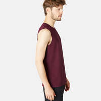 Linne soft gym 500 reg Herr vinröd Pilates - Linne soft gym 500 reg Herr NYAMBA - Pilates